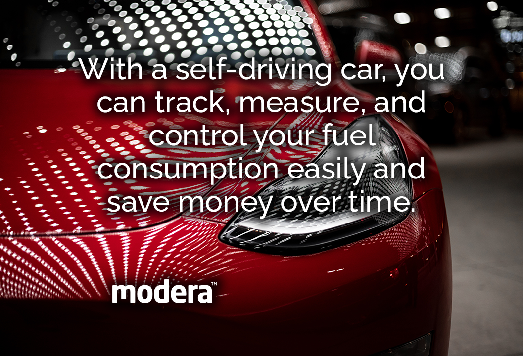 with a self driving car 1 self-driving vehicles - Tesla